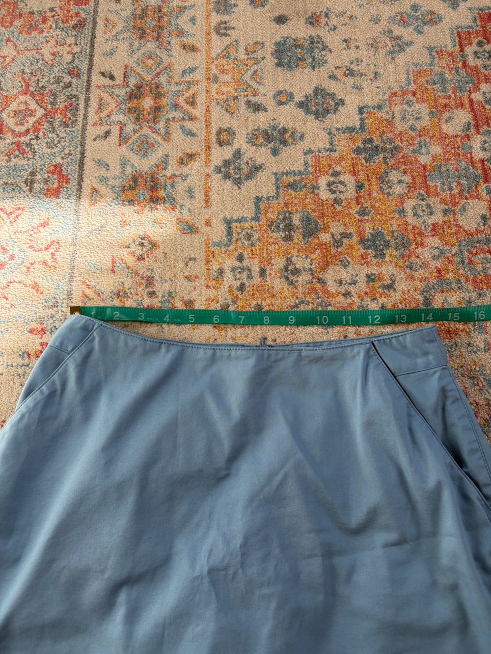 Adidas sky-blue tennis skirt/skort - Picture 5 of 5
